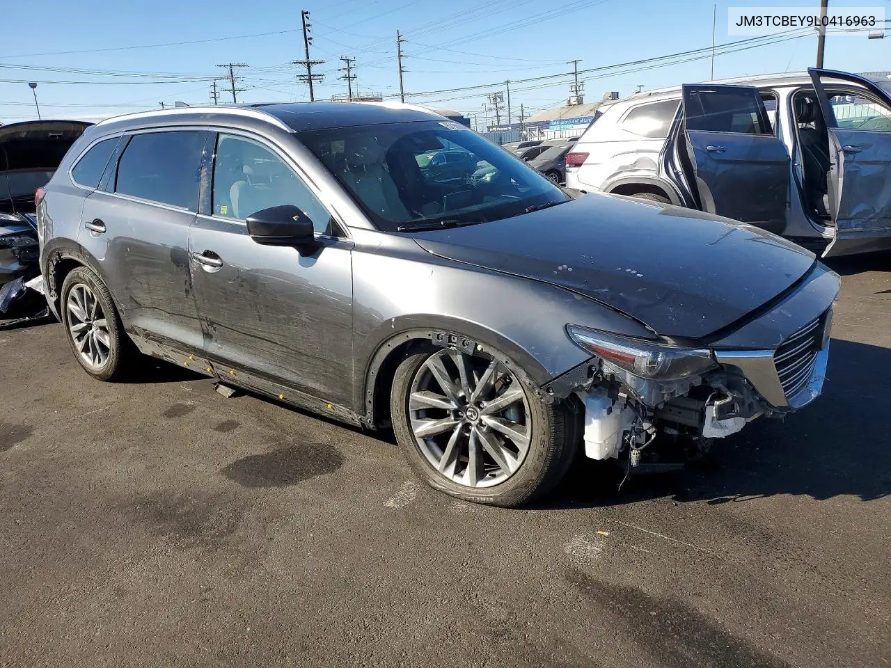 2020 Mazda Cx-9 Signature VIN: JM3TCBEY9L0416963 Lot: 57165086