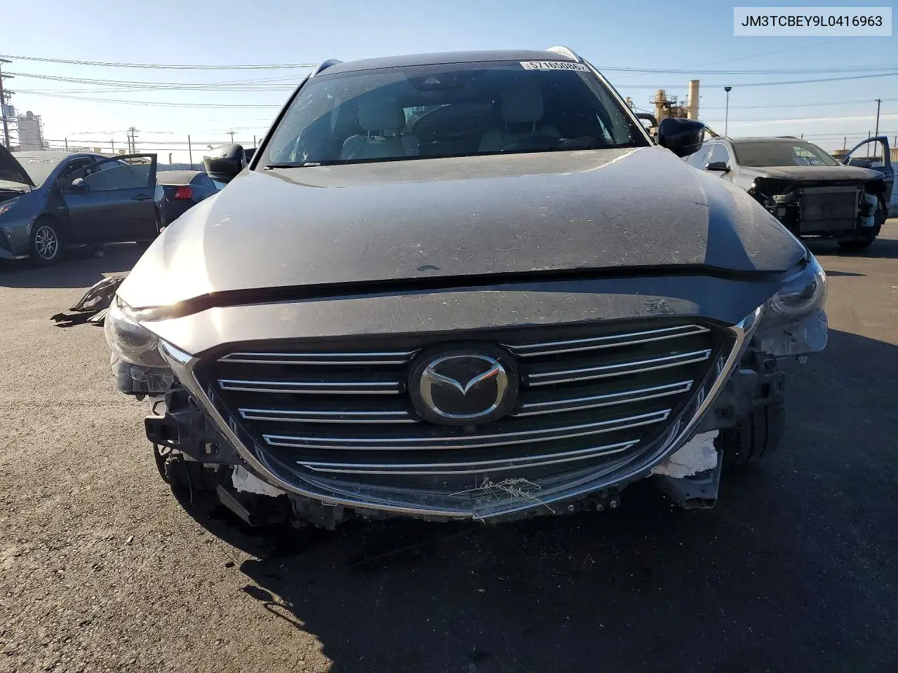 2020 Mazda Cx-9 Signature VIN: JM3TCBEY9L0416963 Lot: 57165086