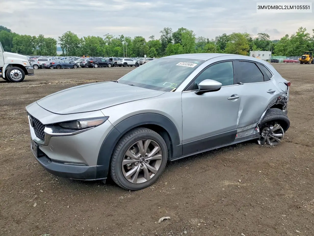 2020 Mazda Cx-30 VIN: 3MVDMBCL2LM105551 Lot: 57333906