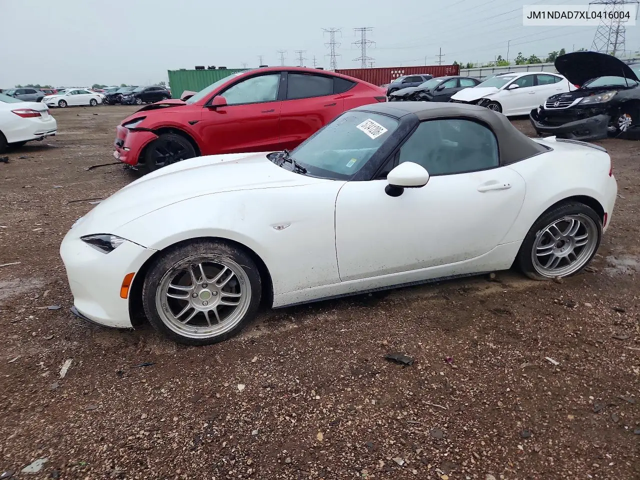 2020 Mazda Mx-5 Miata Grand Touring VIN: JM1NDAD7XL0416004 Lot: 57341206