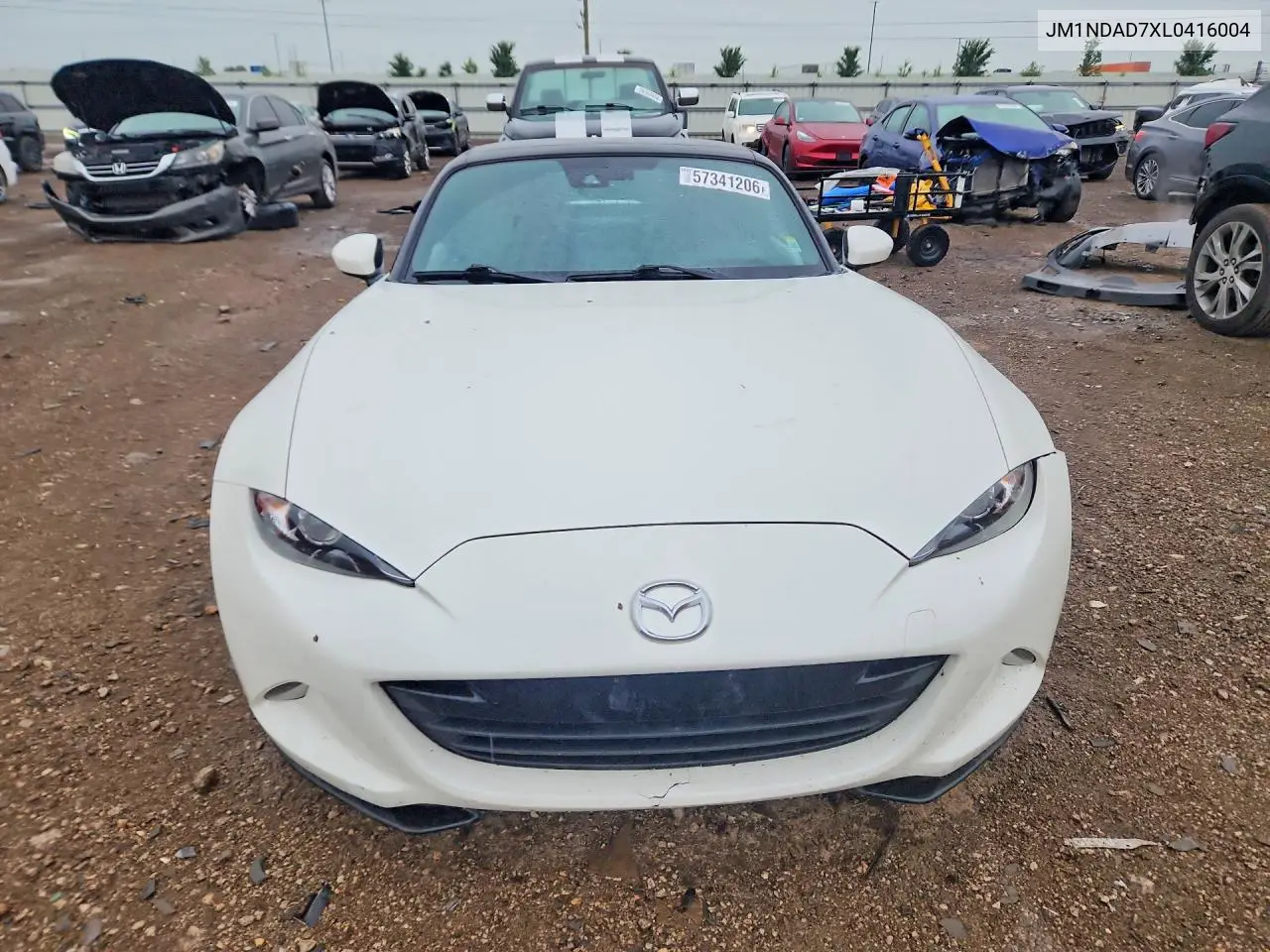 2020 Mazda Mx-5 Miata Grand Touring VIN: JM1NDAD7XL0416004 Lot: 57341206