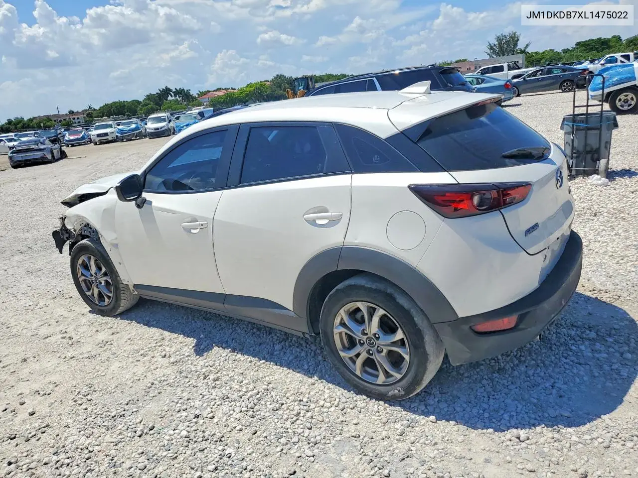 2020 Mazda Cx-3 Sport VIN: JM1DKDB7XL1475022 Lot: 58133186