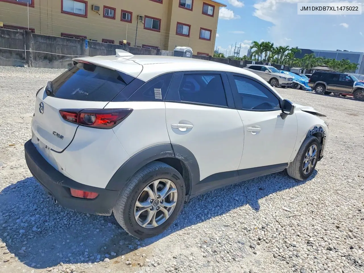 2020 Mazda Cx-3 Sport VIN: JM1DKDB7XL1475022 Lot: 58133186