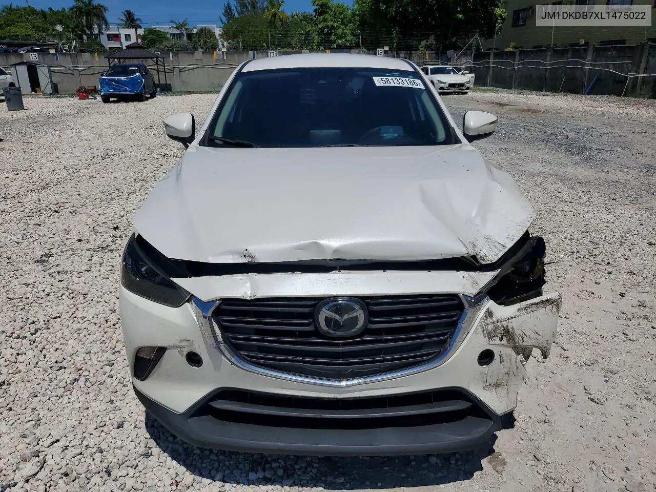 2020 Mazda Cx-3 Sport VIN: JM1DKDB7XL1475022 Lot: 58133186