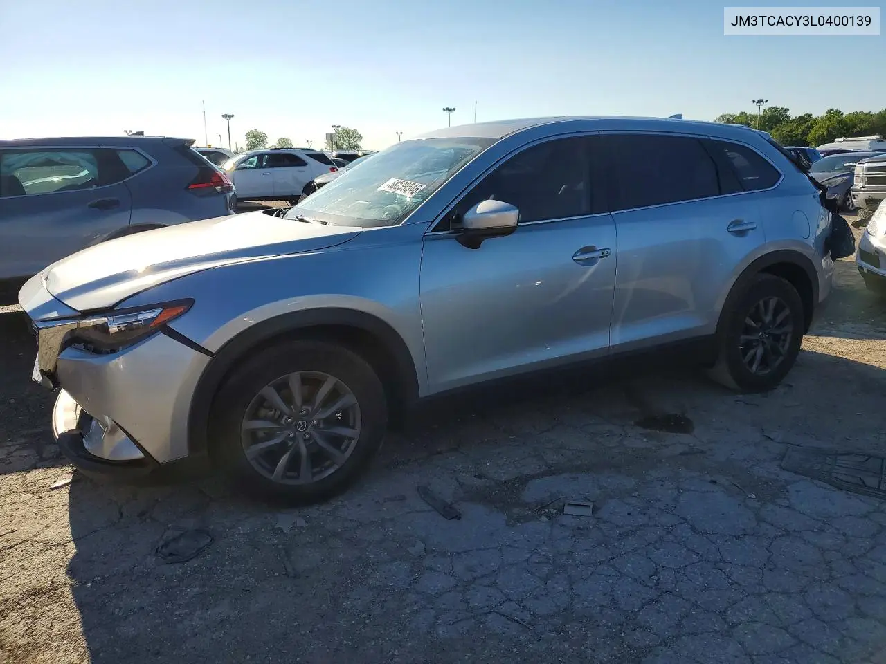 2020 Mazda Cx-9 VIN: JM3TCACY3L0400139 Lot: 58239546