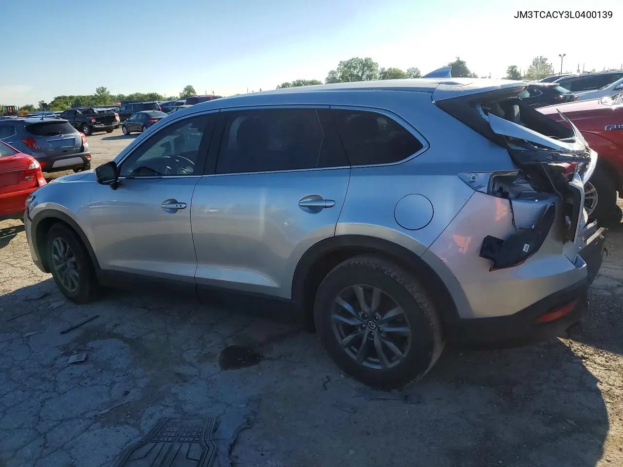 2020 Mazda Cx-9 VIN: JM3TCACY3L0400139 Lot: 58239546