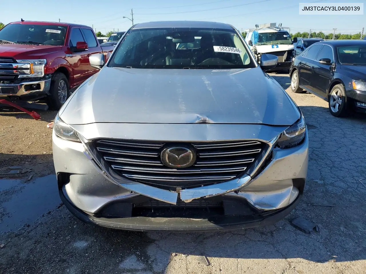 2020 Mazda Cx-9 VIN: JM3TCACY3L0400139 Lot: 58239546
