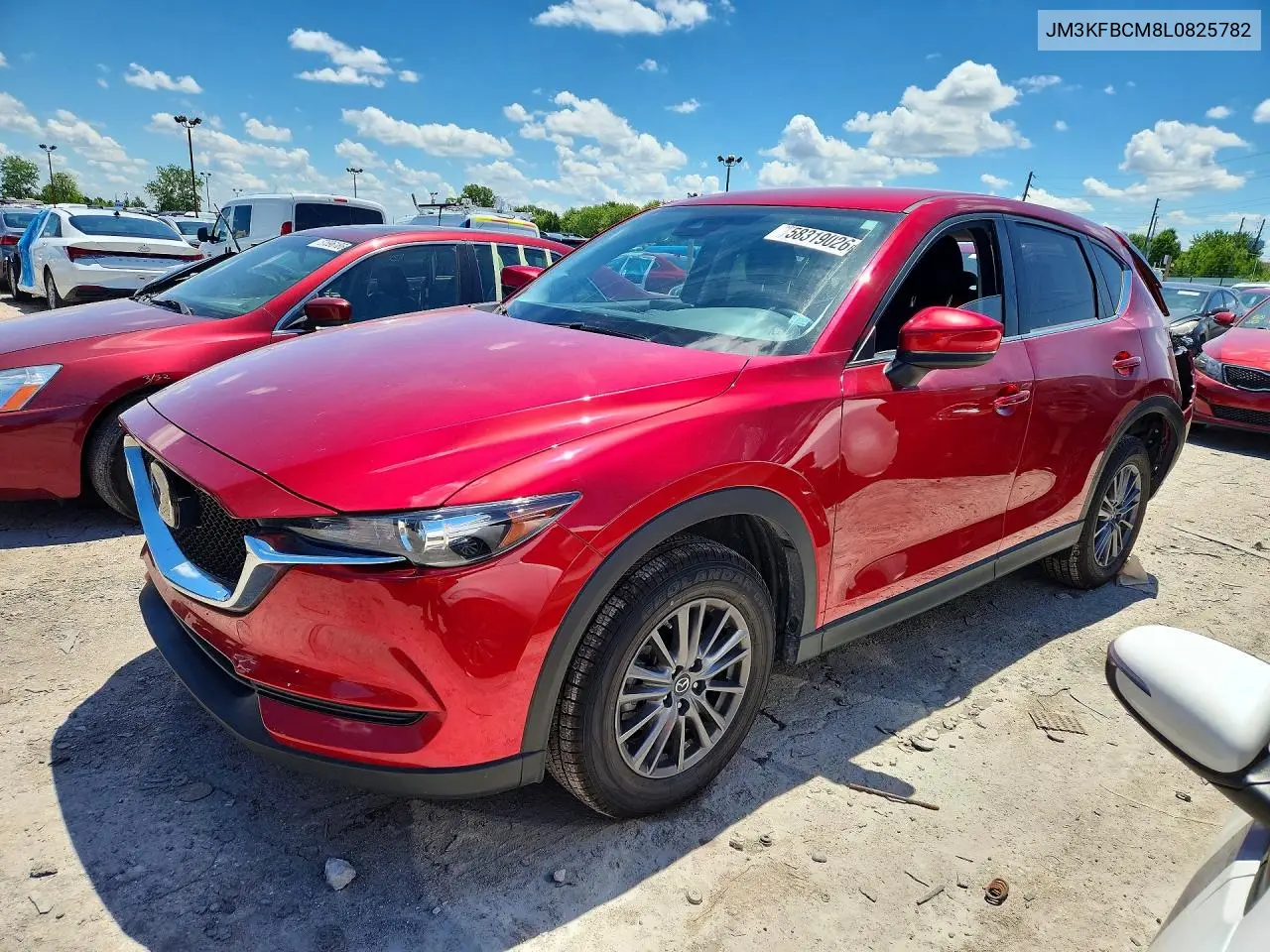 2020 Mazda Cx-5 Touring VIN: JM3KFBCM8L0825782 Lot: 58319026