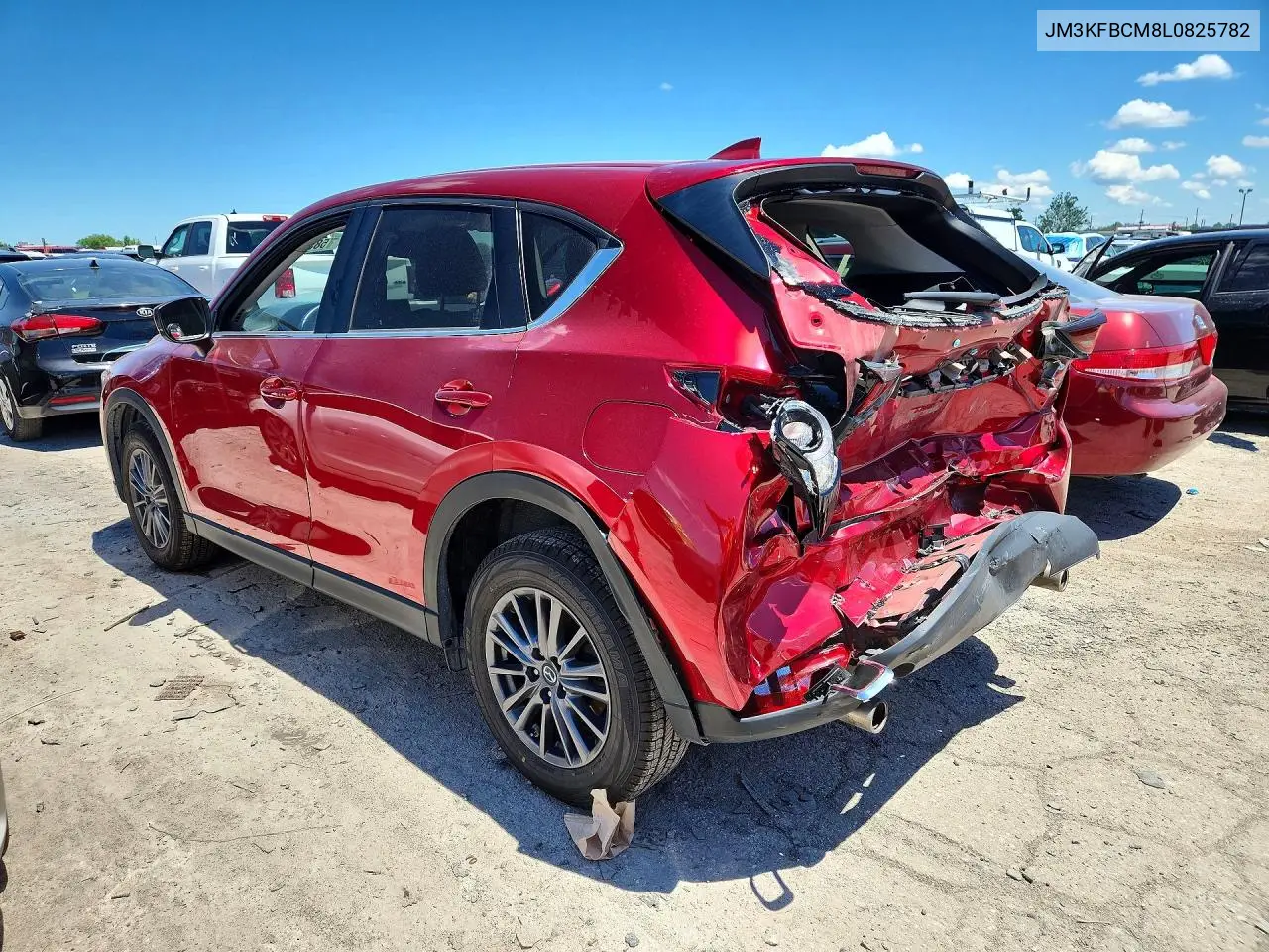 2020 Mazda Cx-5 Touring VIN: JM3KFBCM8L0825782 Lot: 58319026
