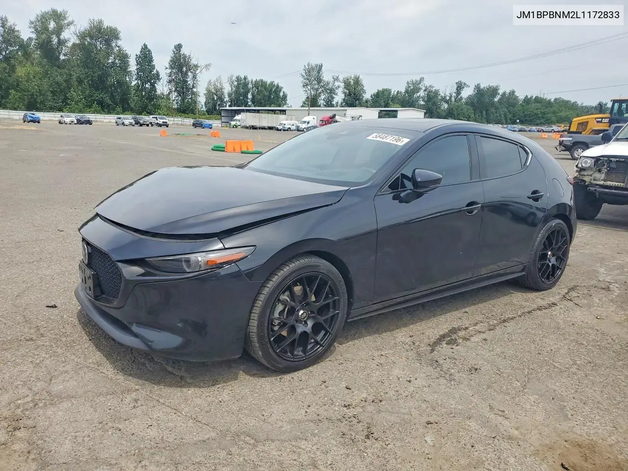 2020 Mazda 3 Premium VIN: JM1BPBNM2L1172833 Lot: 58487196
