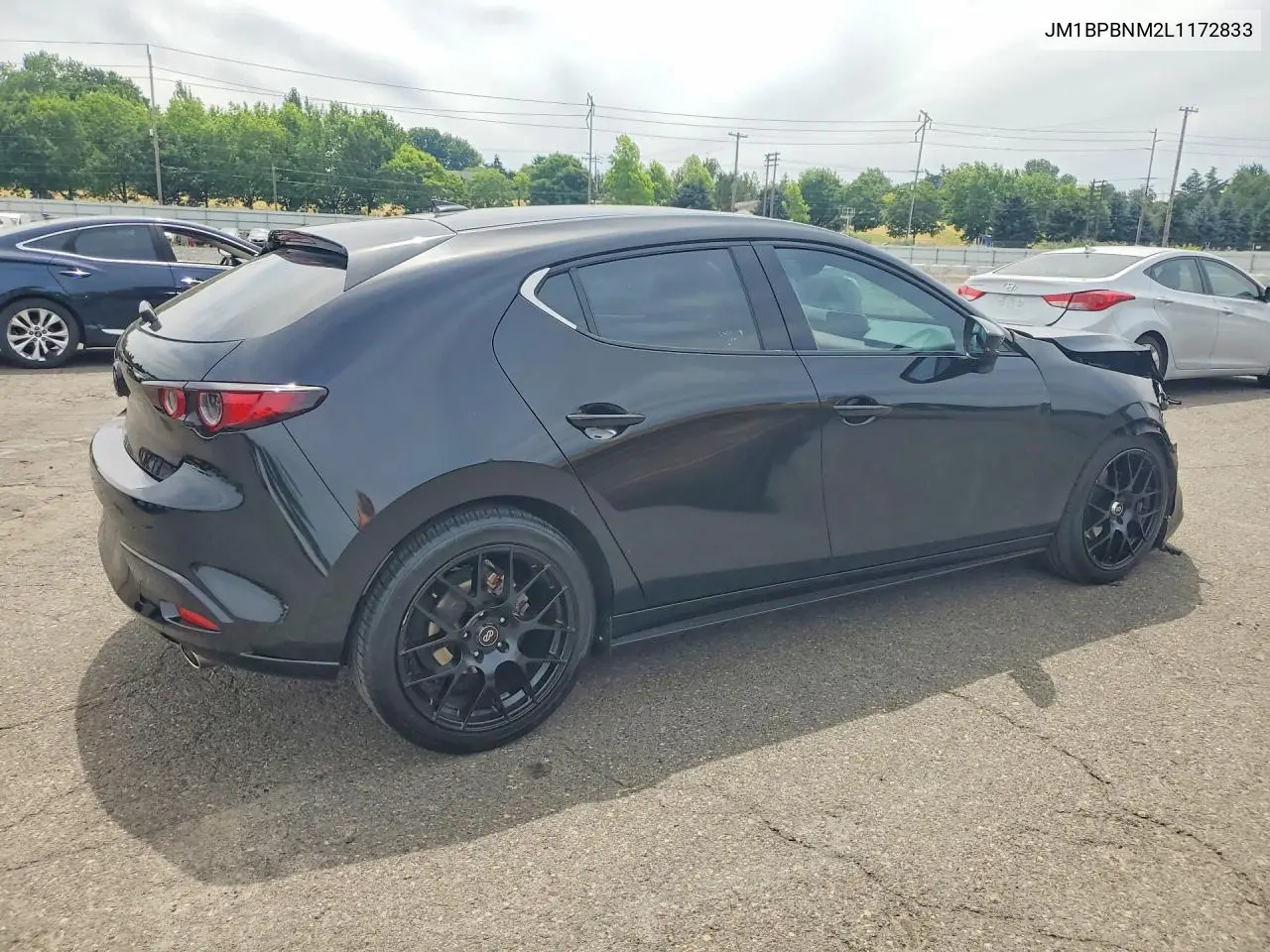 2020 Mazda 3 Premium VIN: JM1BPBNM2L1172833 Lot: 58487196