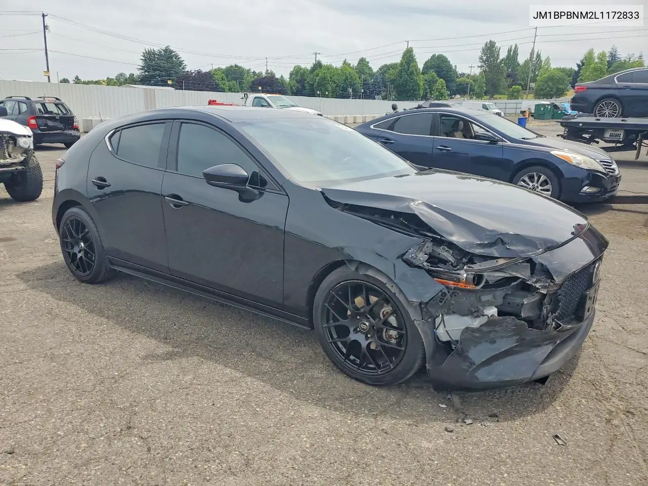 2020 Mazda 3 Premium VIN: JM1BPBNM2L1172833 Lot: 58487196