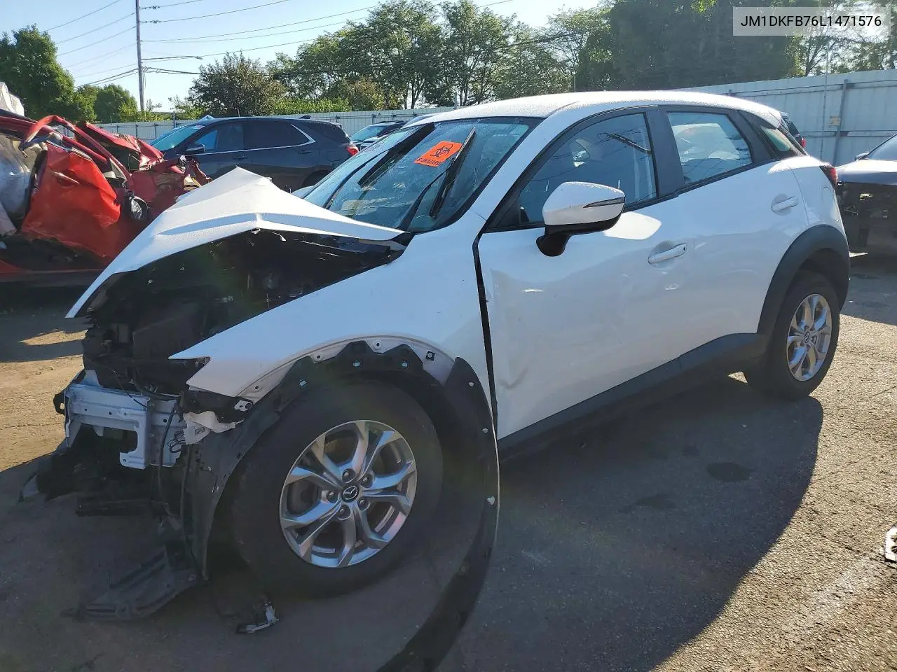 2020 Mazda Cx-3 Sport VIN: JM1DKFB76L1471576 Lot: 58646086