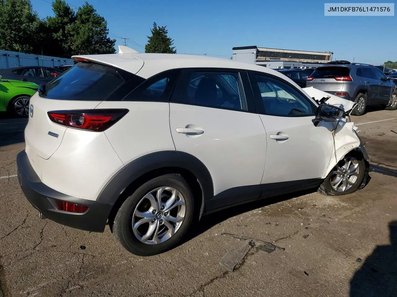 2020 Mazda Cx-3 Sport VIN: JM1DKFB76L1471576 Lot: 58646086