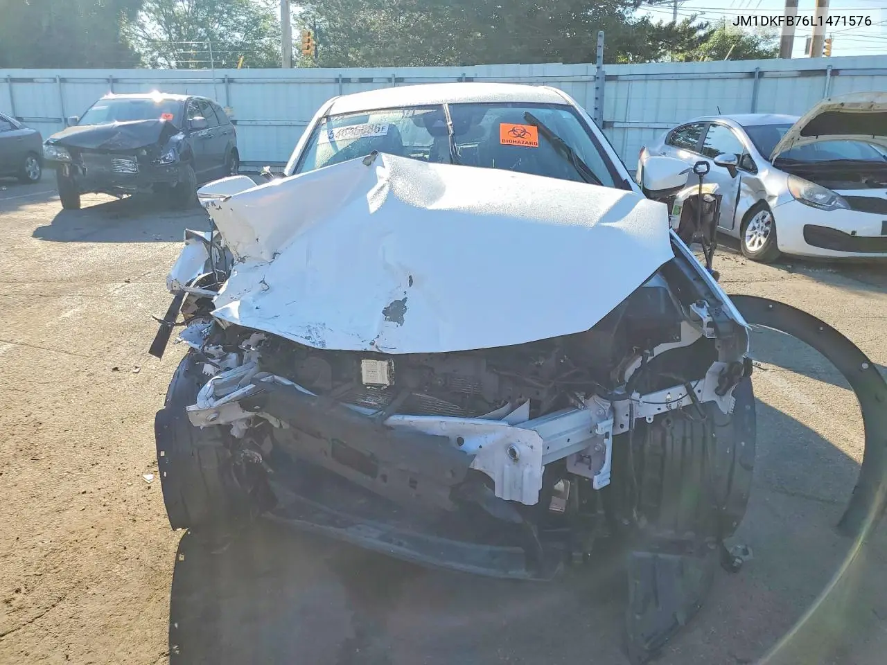 2020 Mazda Cx-3 Sport VIN: JM1DKFB76L1471576 Lot: 58646086