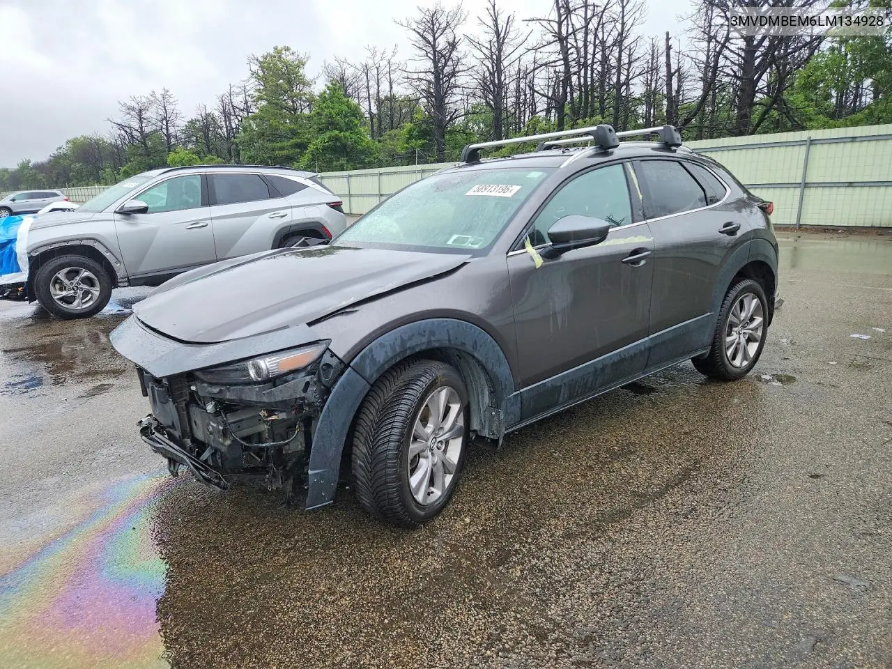 2020 Mazda Cx-30 Premium VIN: 3MVDMBEM6LM134928 Lot: 58913196