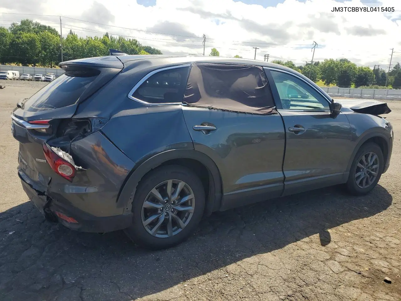 2020 Mazda Cx-9 Sport VIN: JM3TCBBY8L0415405 Lot: 59228086