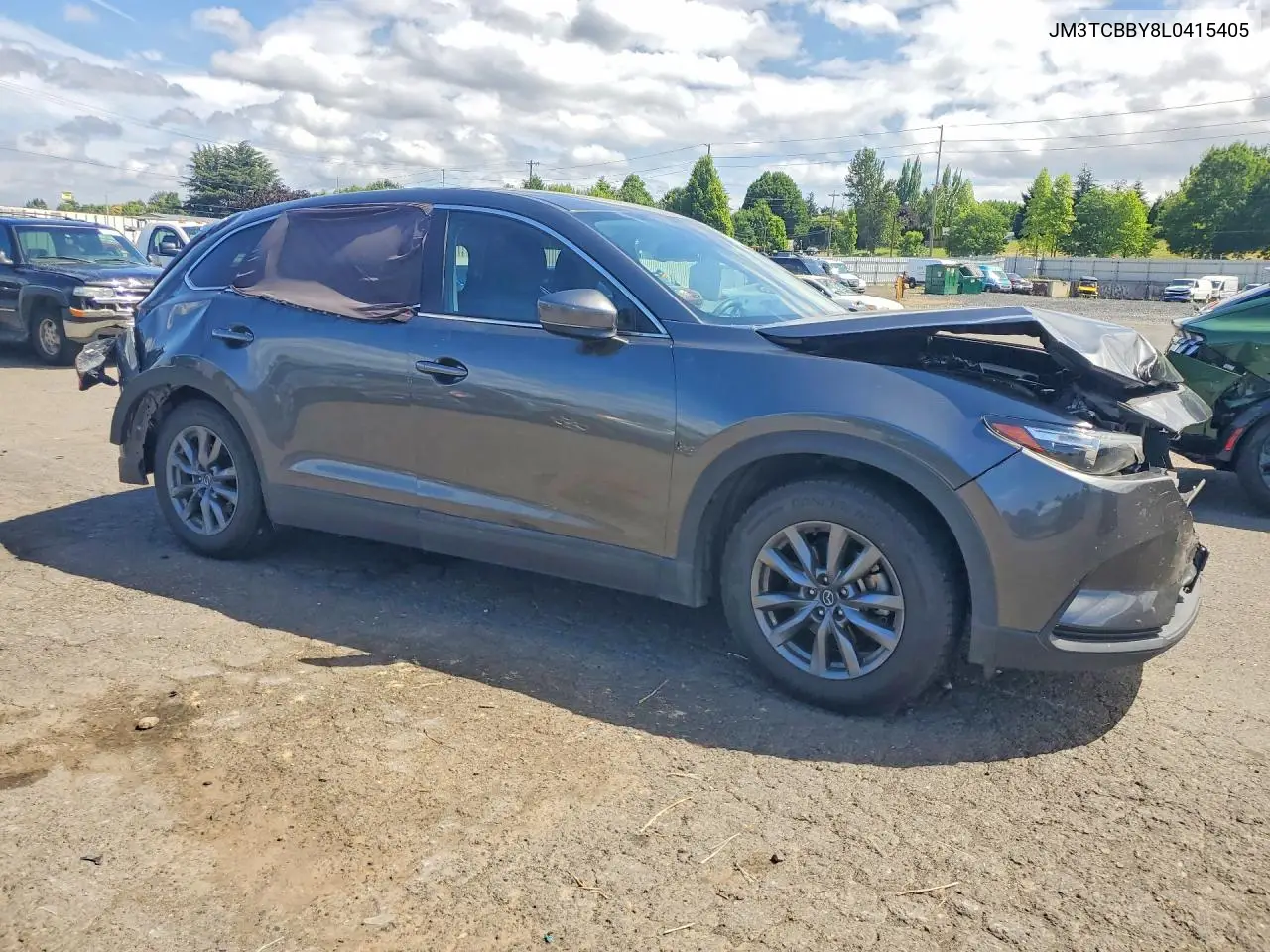 2020 Mazda Cx-9 Sport VIN: JM3TCBBY8L0415405 Lot: 59228086