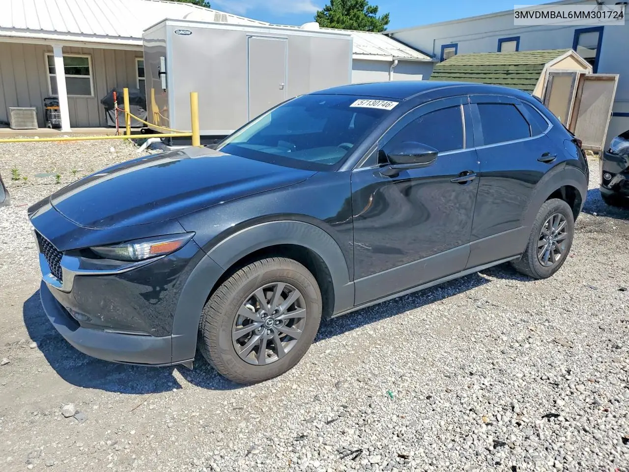 2021 Mazda Cx-30 VIN: 3MVDMBAL6MM301724 Lot: 57130746