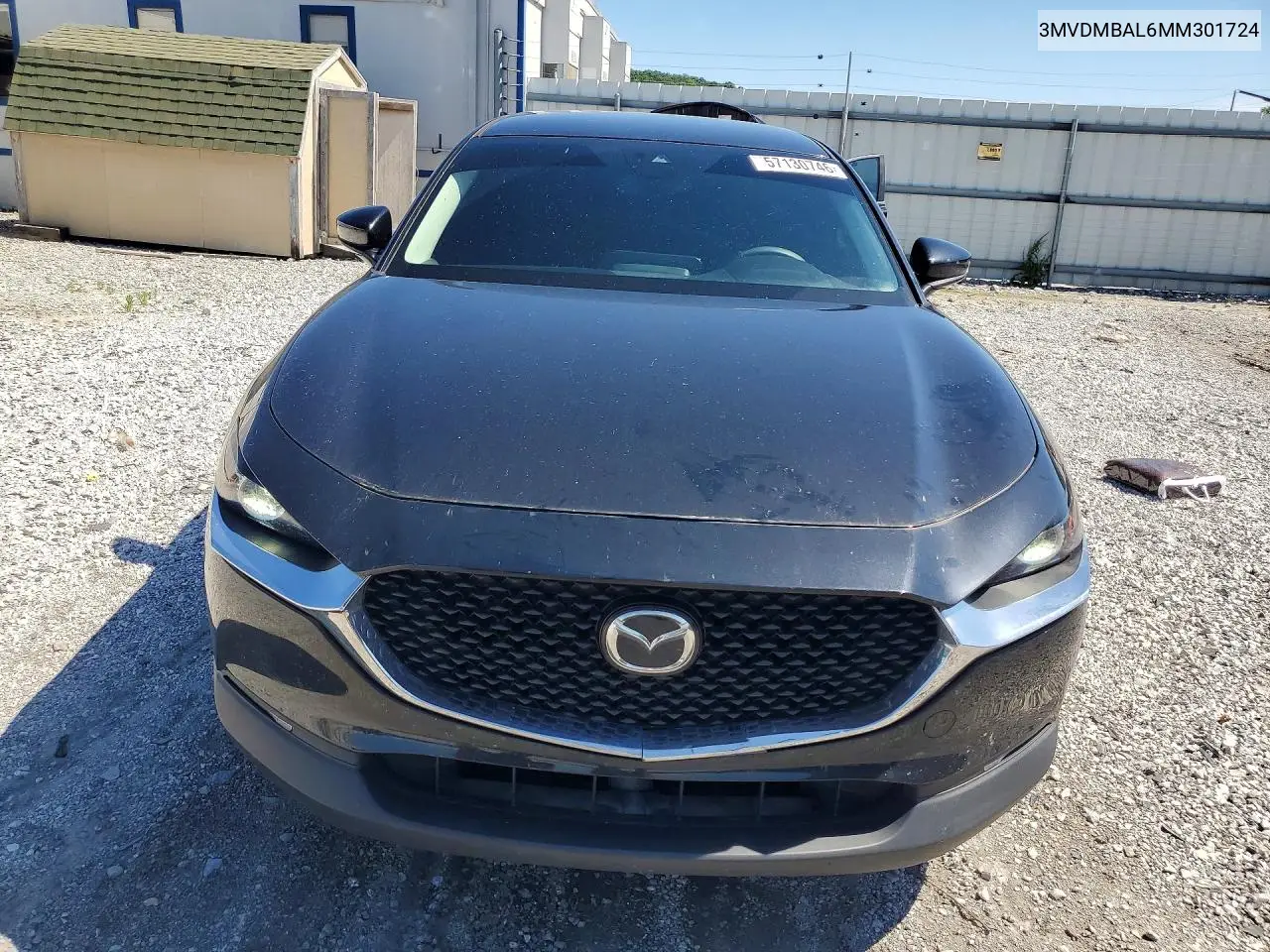 2021 Mazda Cx-30 VIN: 3MVDMBAL6MM301724 Lot: 57130746