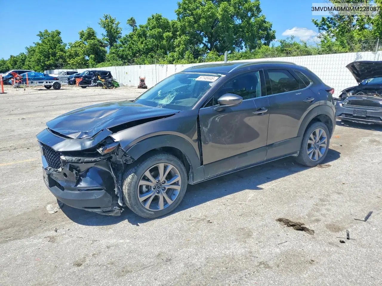 2021 Mazda Cx-30 Premium VIN: 3MVDMADM0MM228087 Lot: 57140446
