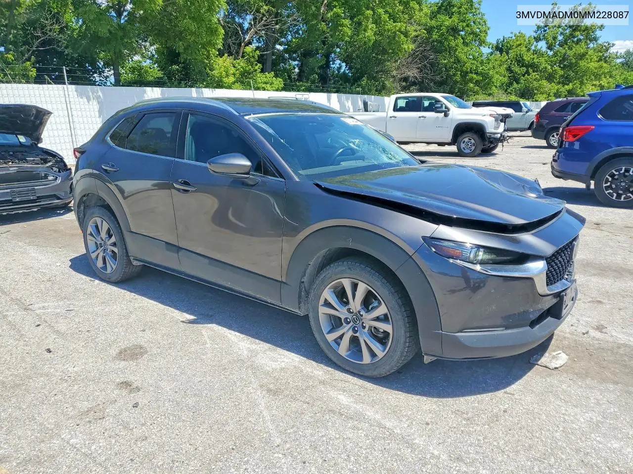 2021 Mazda Cx-30 Premium VIN: 3MVDMADM0MM228087 Lot: 57140446