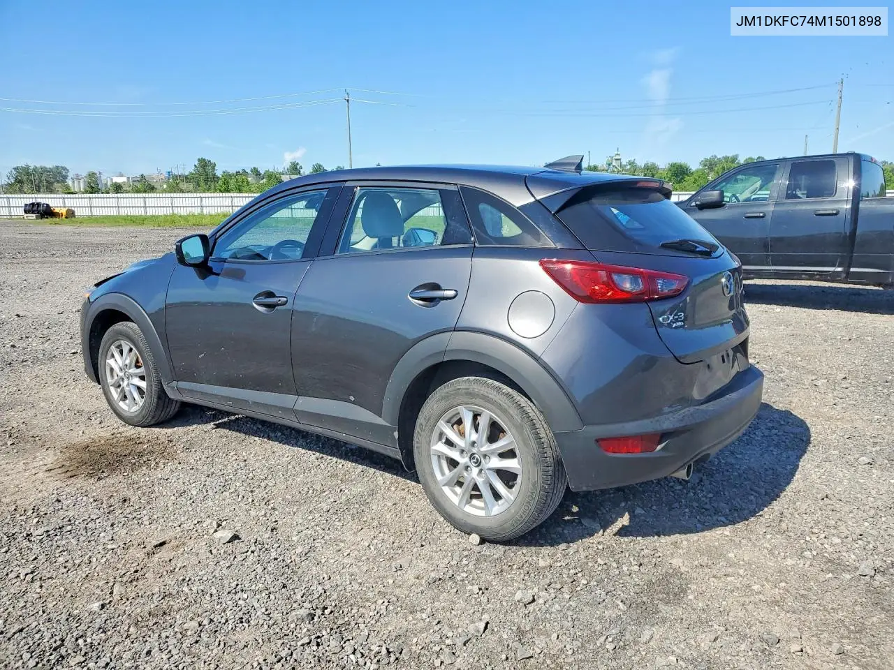 2021 Mazda Cx-3 Touring VIN: JM1DKFC74M1501898 Lot: 57205036
