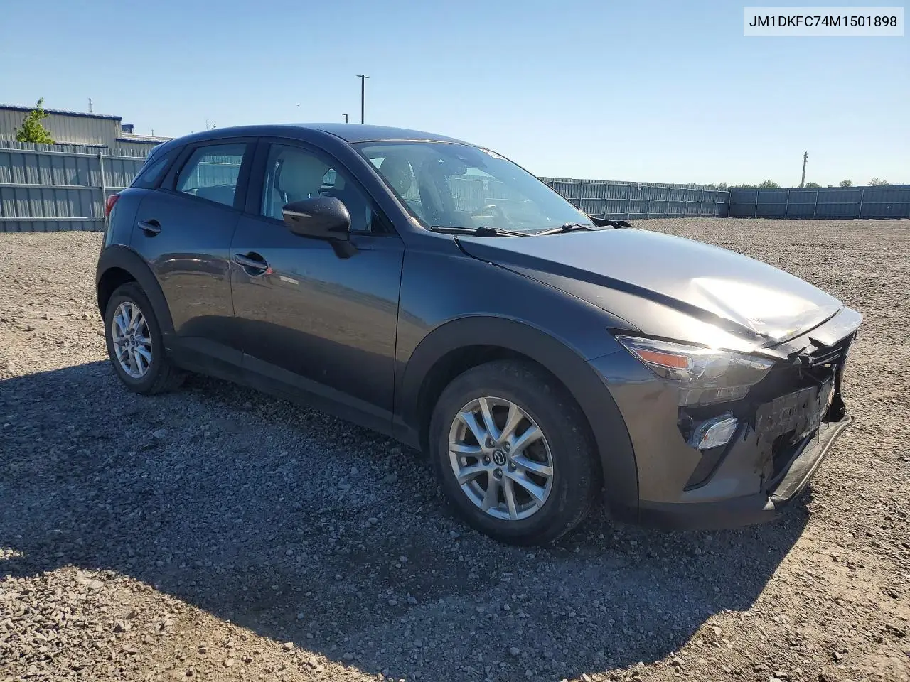 2021 Mazda Cx-3 Touring VIN: JM1DKFC74M1501898 Lot: 57205036