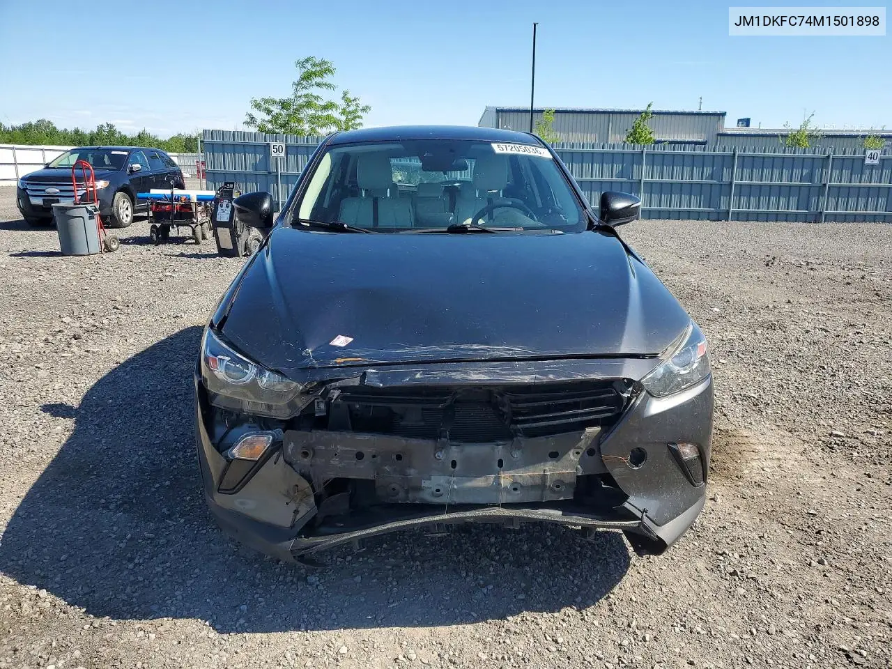 2021 Mazda Cx-3 Touring VIN: JM1DKFC74M1501898 Lot: 57205036