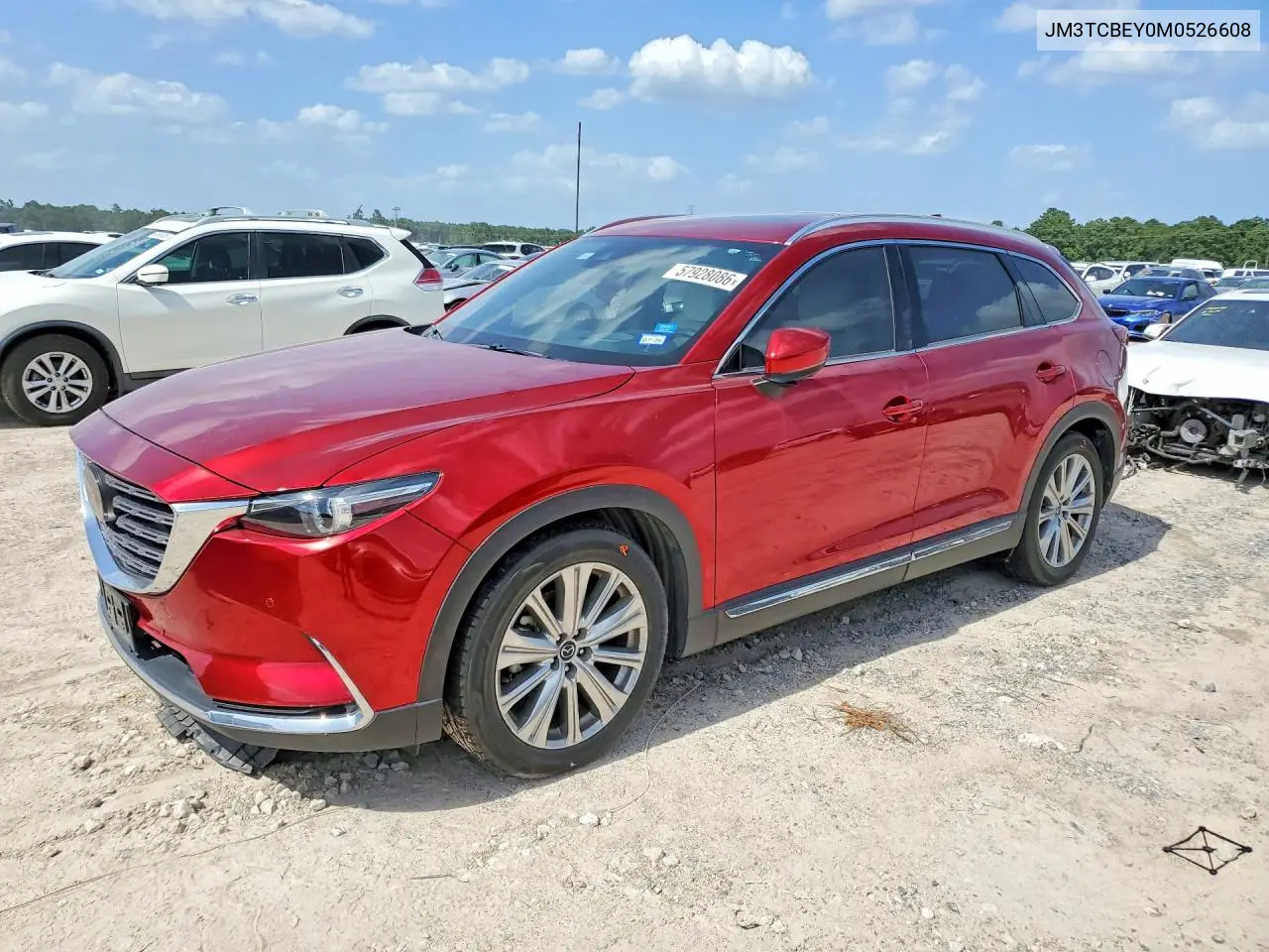 2021 Mazda Cx-9 Signature VIN: JM3TCBEY0M0526608 Lot: 57928086
