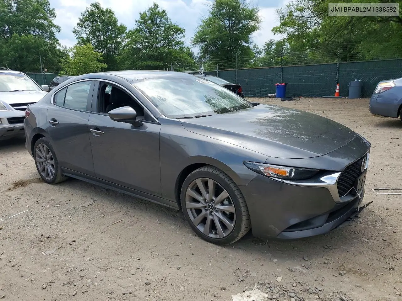 2021 Mazda 3 Select VIN: JM1BPABL2M1338582 Lot: 58077686