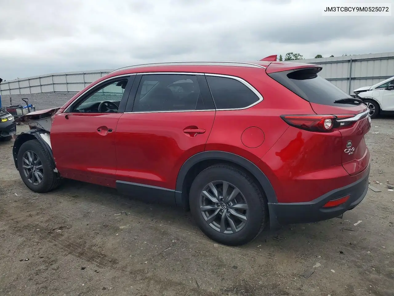 2021 Mazda Cx-9 Touring VIN: JM3TCBCY9M0525072 Lot: 58312916