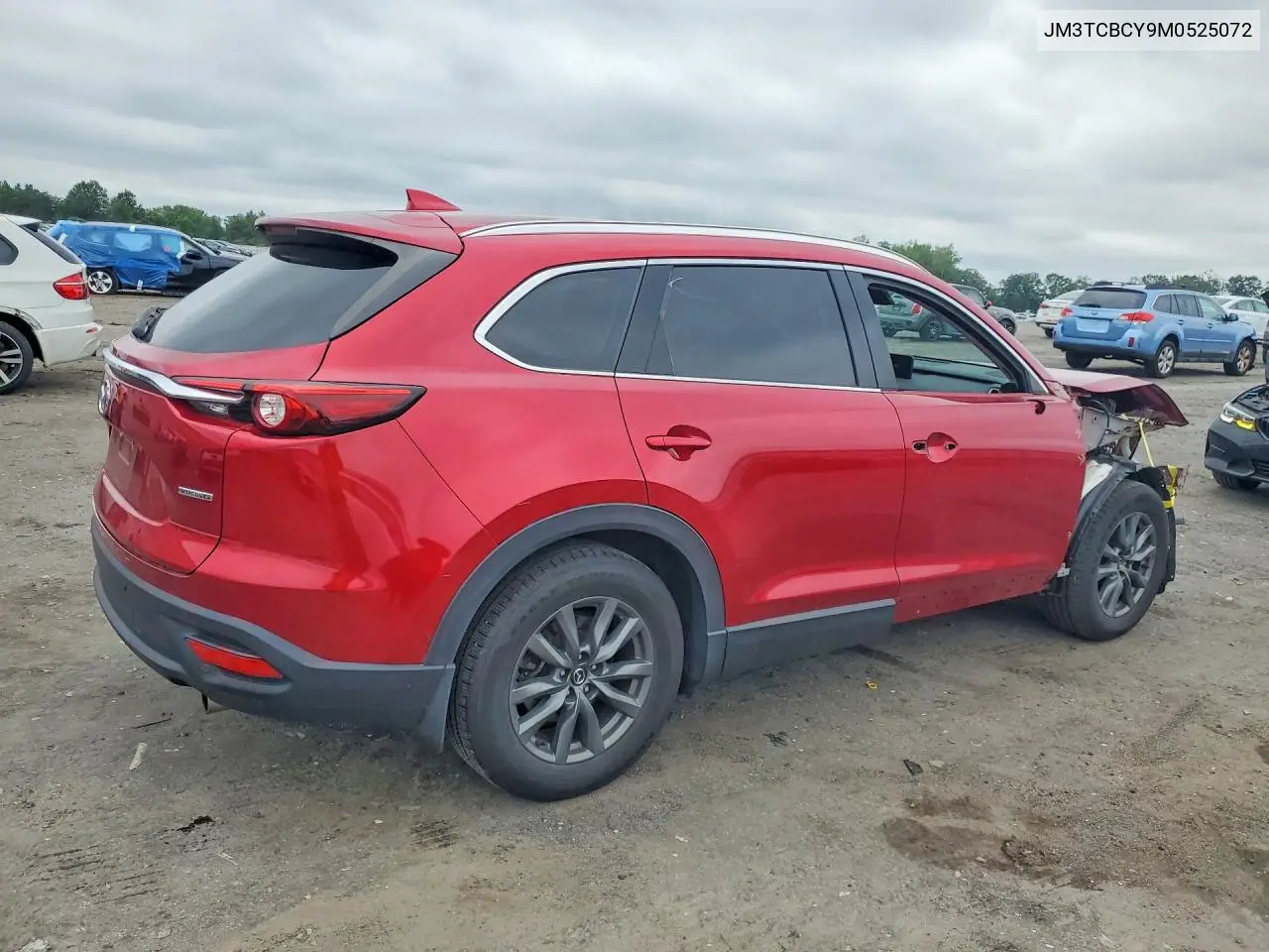 2021 Mazda Cx-9 Touring VIN: JM3TCBCY9M0525072 Lot: 58312916