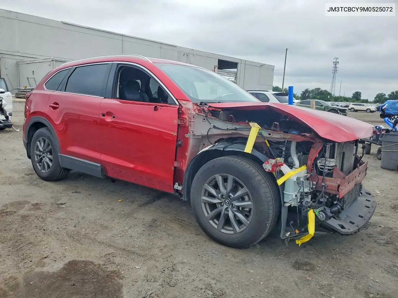 2021 Mazda Cx-9 Touring VIN: JM3TCBCY9M0525072 Lot: 58312916