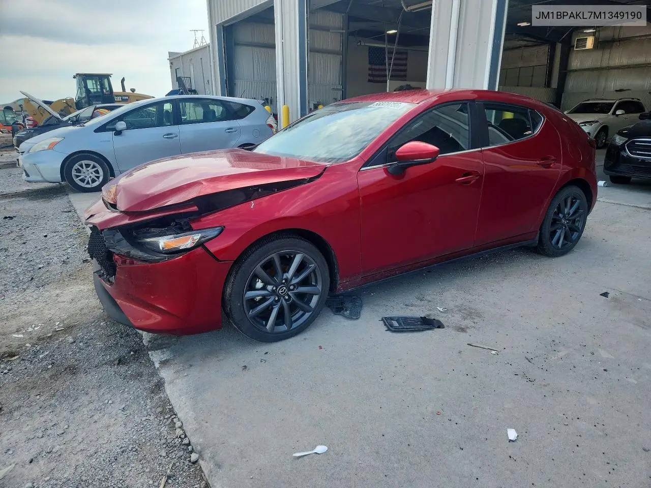 2021 Mazda 3 Select VIN: JM1BPAKL7M1349190 Lot: 58379756
