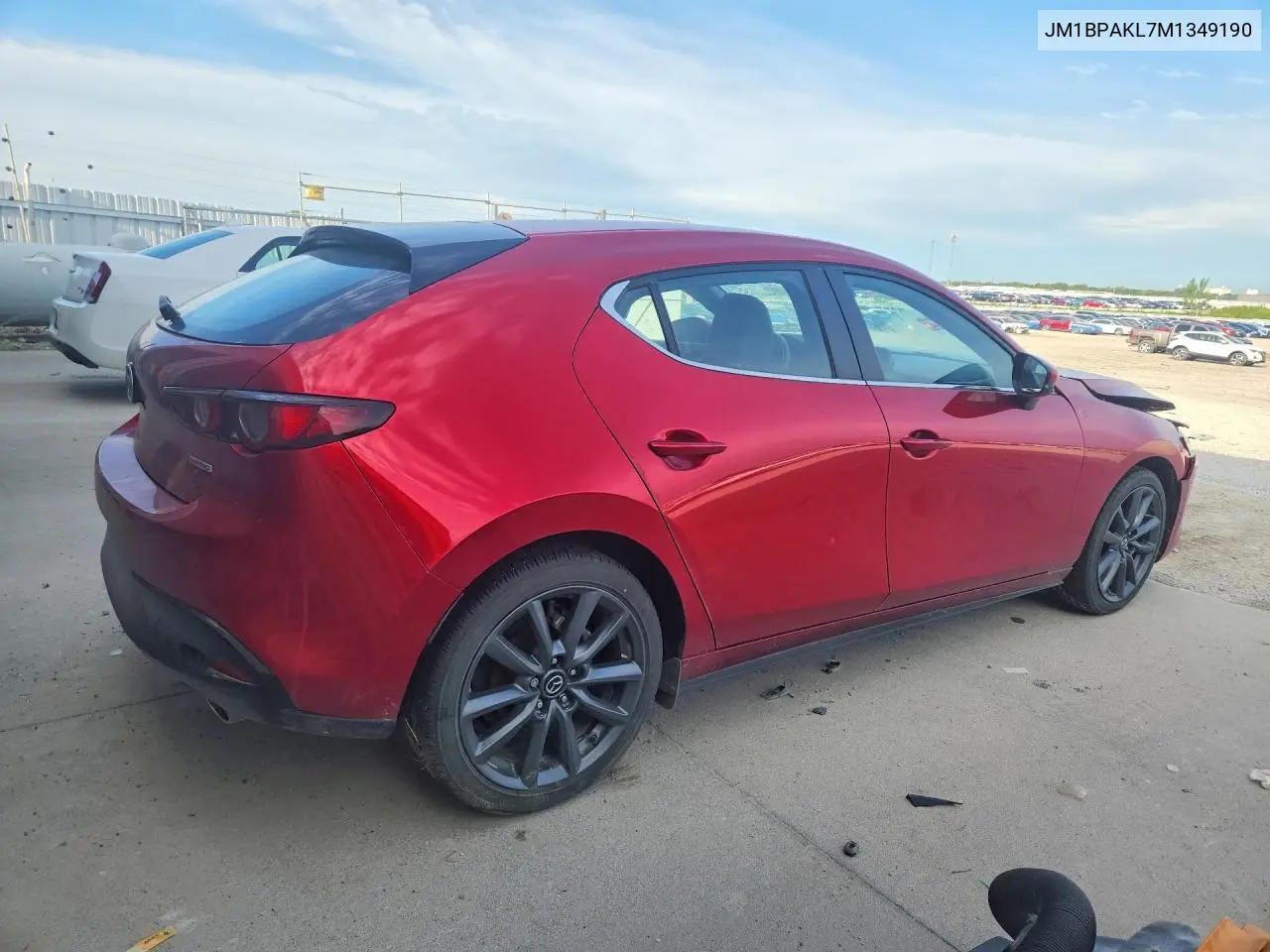 2021 Mazda 3 Select VIN: JM1BPAKL7M1349190 Lot: 58379756