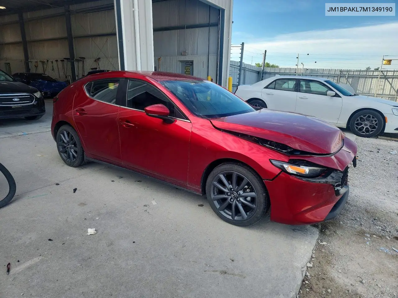 2021 Mazda 3 Select VIN: JM1BPAKL7M1349190 Lot: 58379756