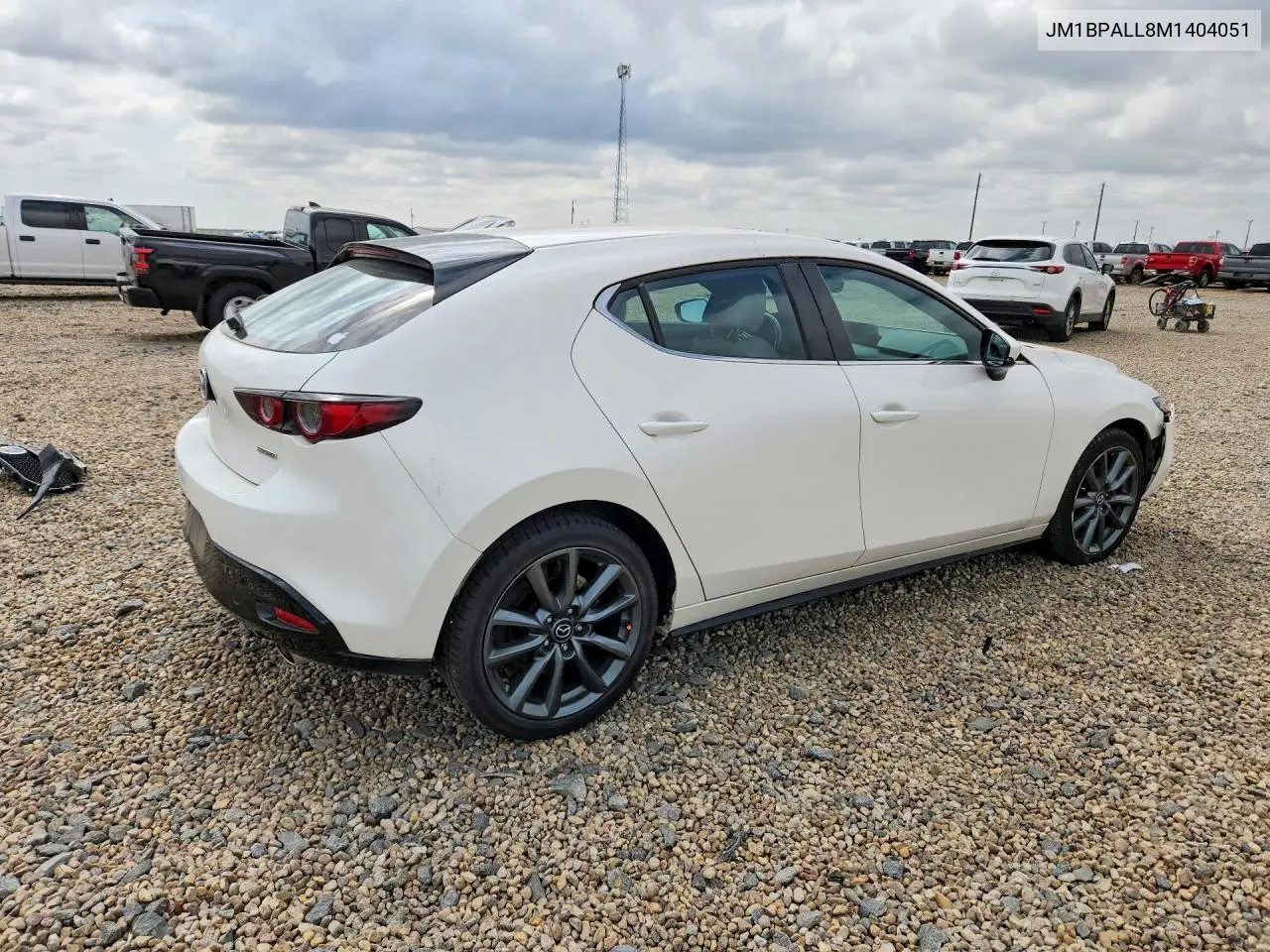 2021 Mazda 3 Preferred VIN: JM1BPALL8M1404051 Lot: 58445026