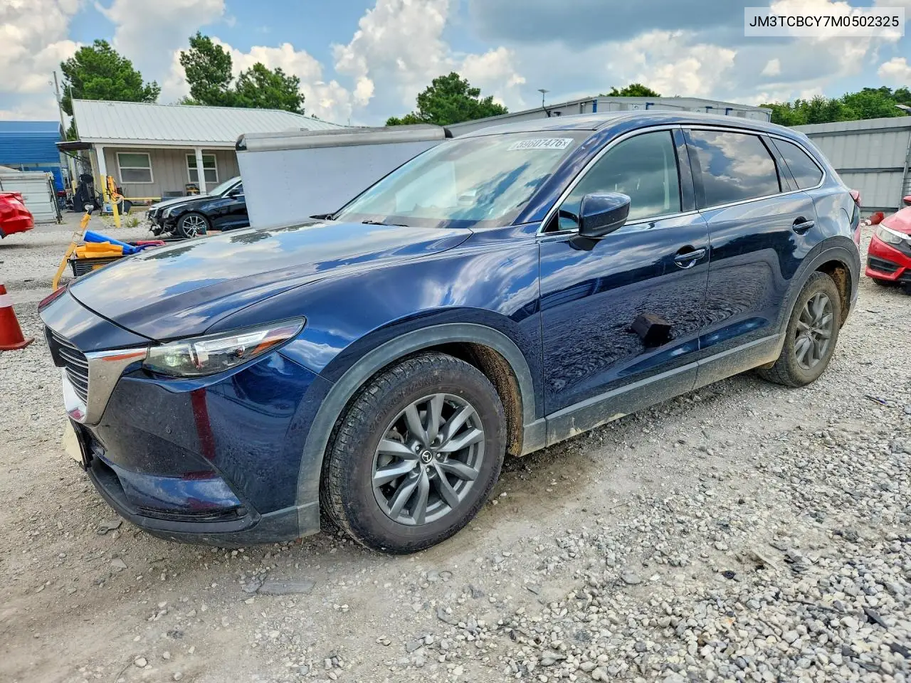 2021 Mazda Cx-9 Touring VIN: JM3TCBCY7M0502325 Lot: 59607476
