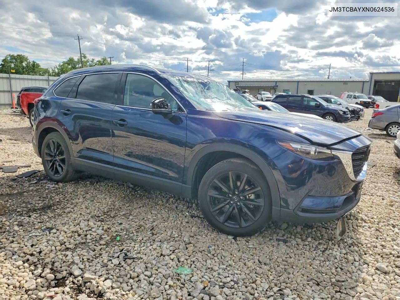 2022 Mazda Cx-9 Touring Plus VIN: JM3TCBAYXN0624536 Lot: 57587476