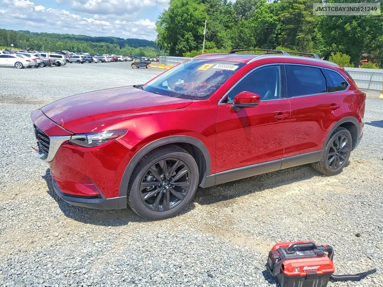 2022 Mazda Cx-9 Touring Plus VIN: JM3TCBAY3N0621249 Lot: 58556896