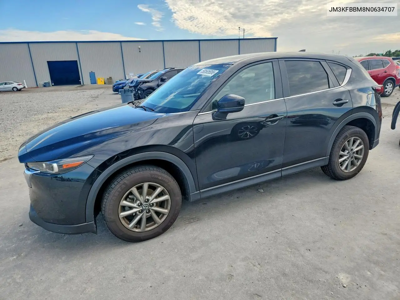 2022 Mazda Cx-5 Select VIN: JM3KFBBM8N0634707 Lot: 58565886