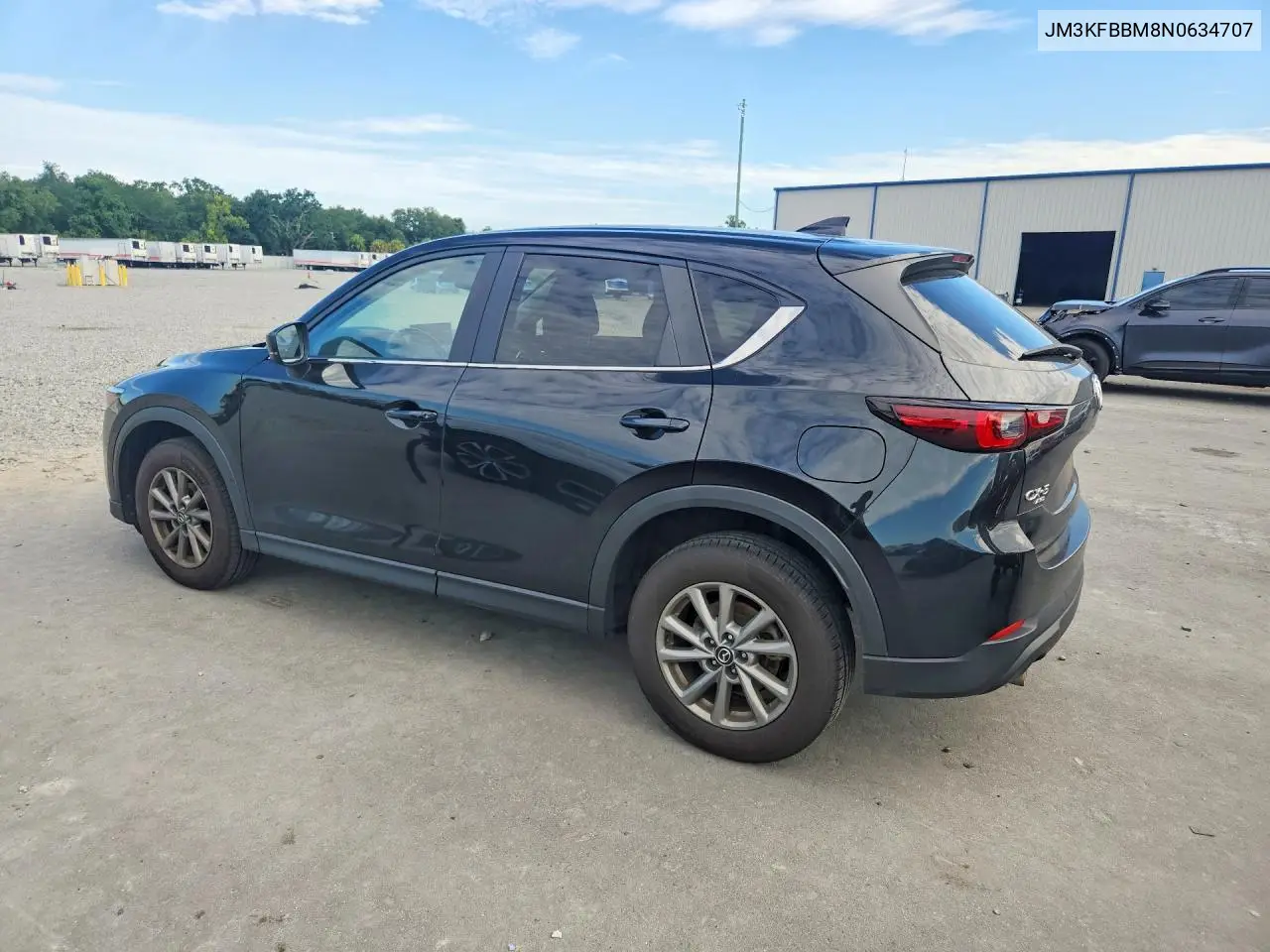 2022 Mazda Cx-5 Select VIN: JM3KFBBM8N0634707 Lot: 58565886