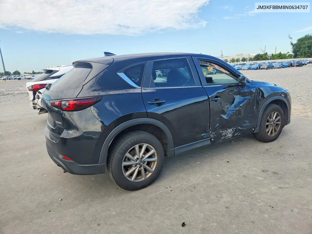 2022 Mazda Cx-5 Select VIN: JM3KFBBM8N0634707 Lot: 58565886