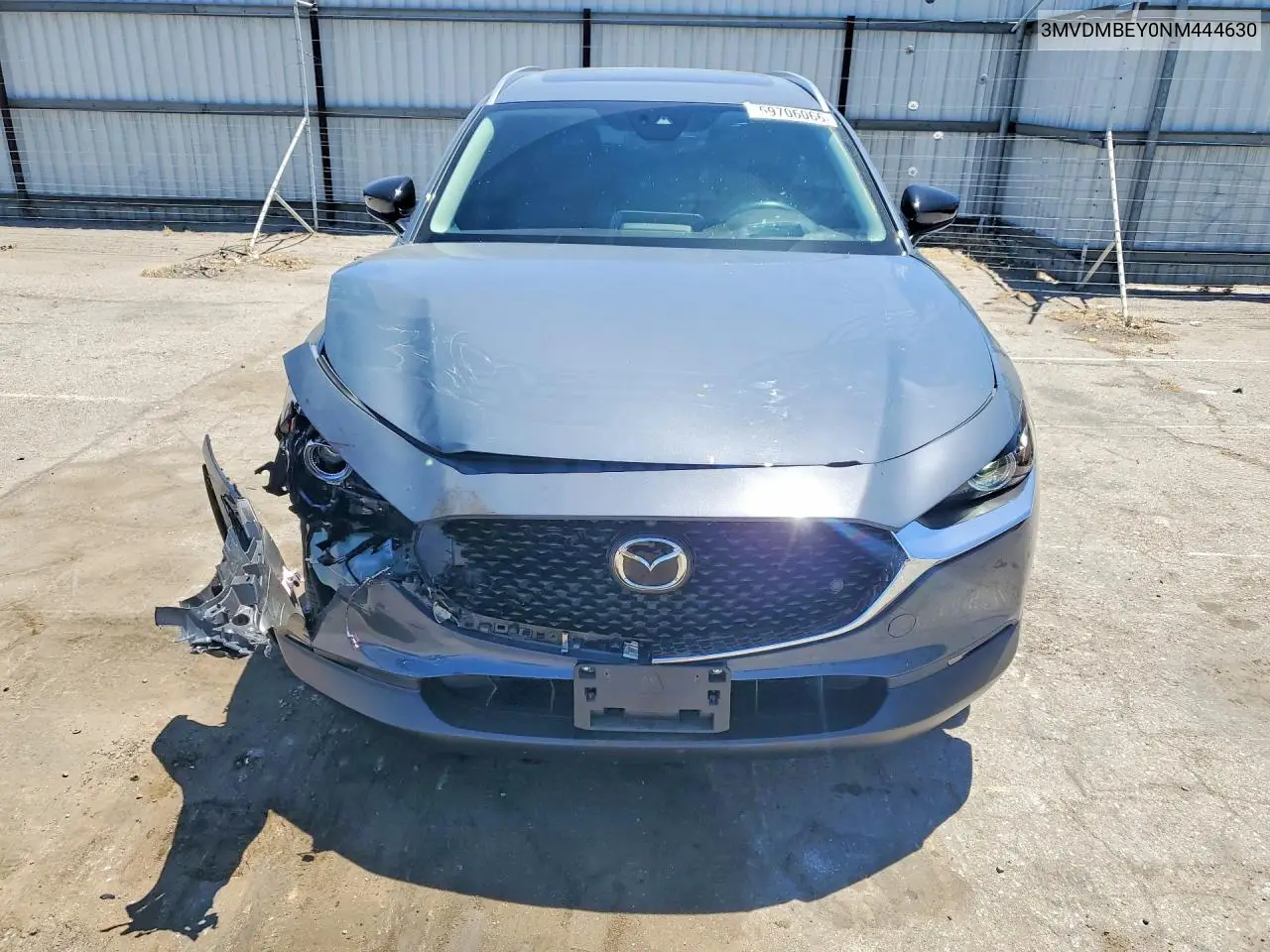 2022 Mazda Cx-30 Premium Plus VIN: 3MVDMBEY0NM444630 Lot: 59706066