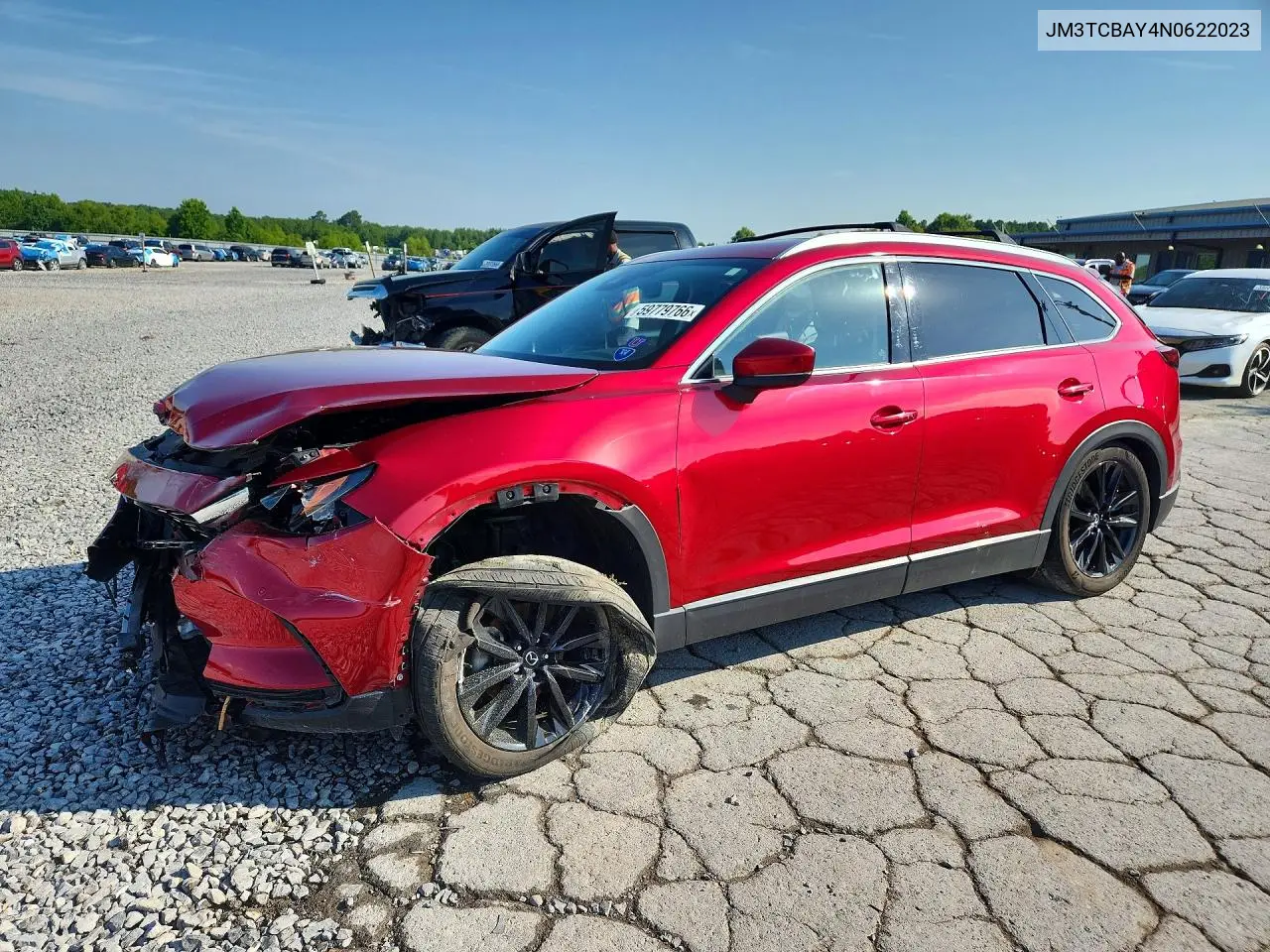 2022 Mazda Cx-9 Touring Plus VIN: JM3TCBAY4N0622023 Lot: 59779766