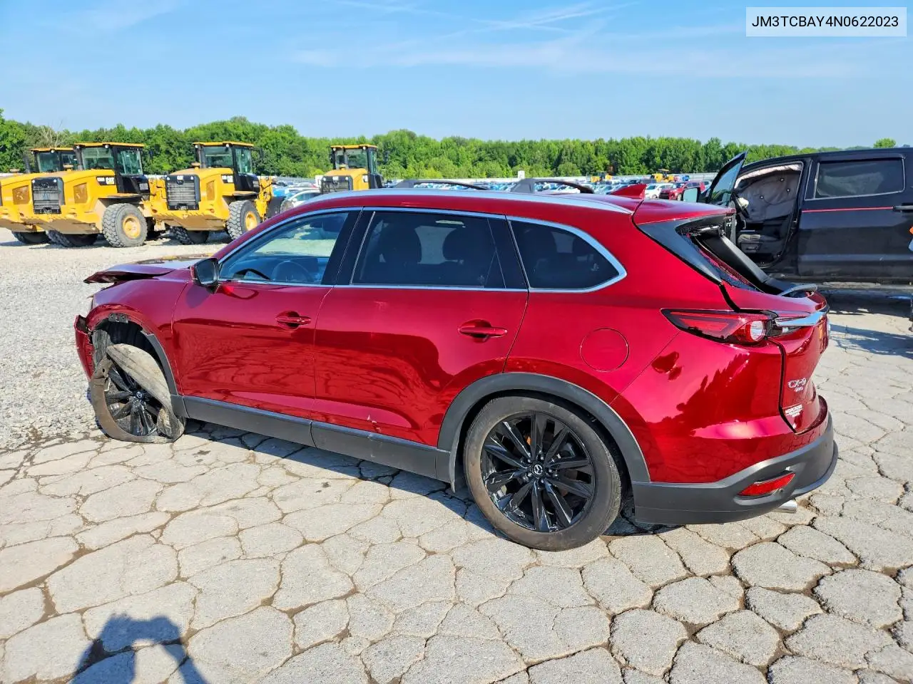 2022 Mazda Cx-9 Touring Plus VIN: JM3TCBAY4N0622023 Lot: 59779766
