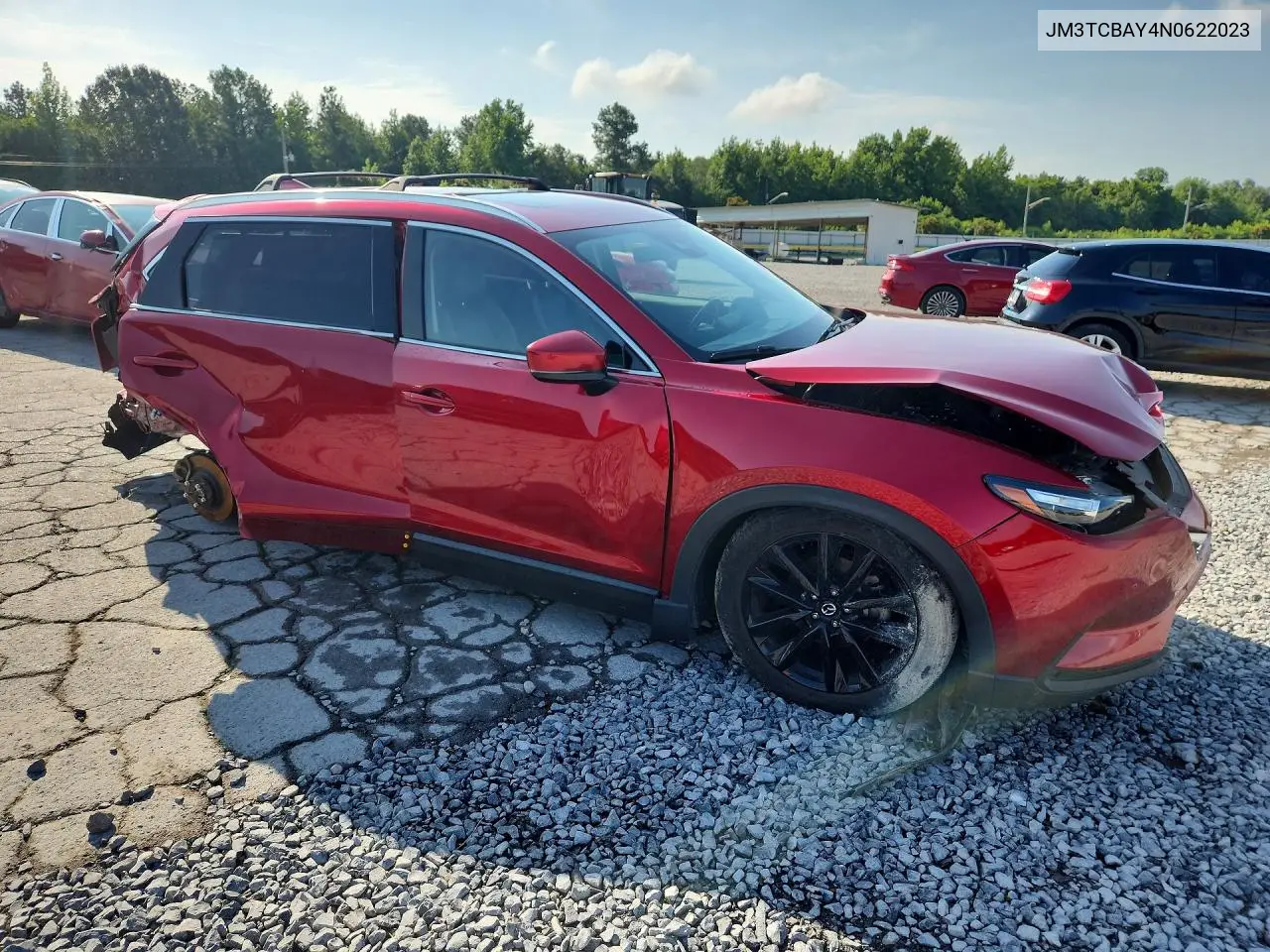 2022 Mazda Cx-9 Touring Plus VIN: JM3TCBAY4N0622023 Lot: 59779766