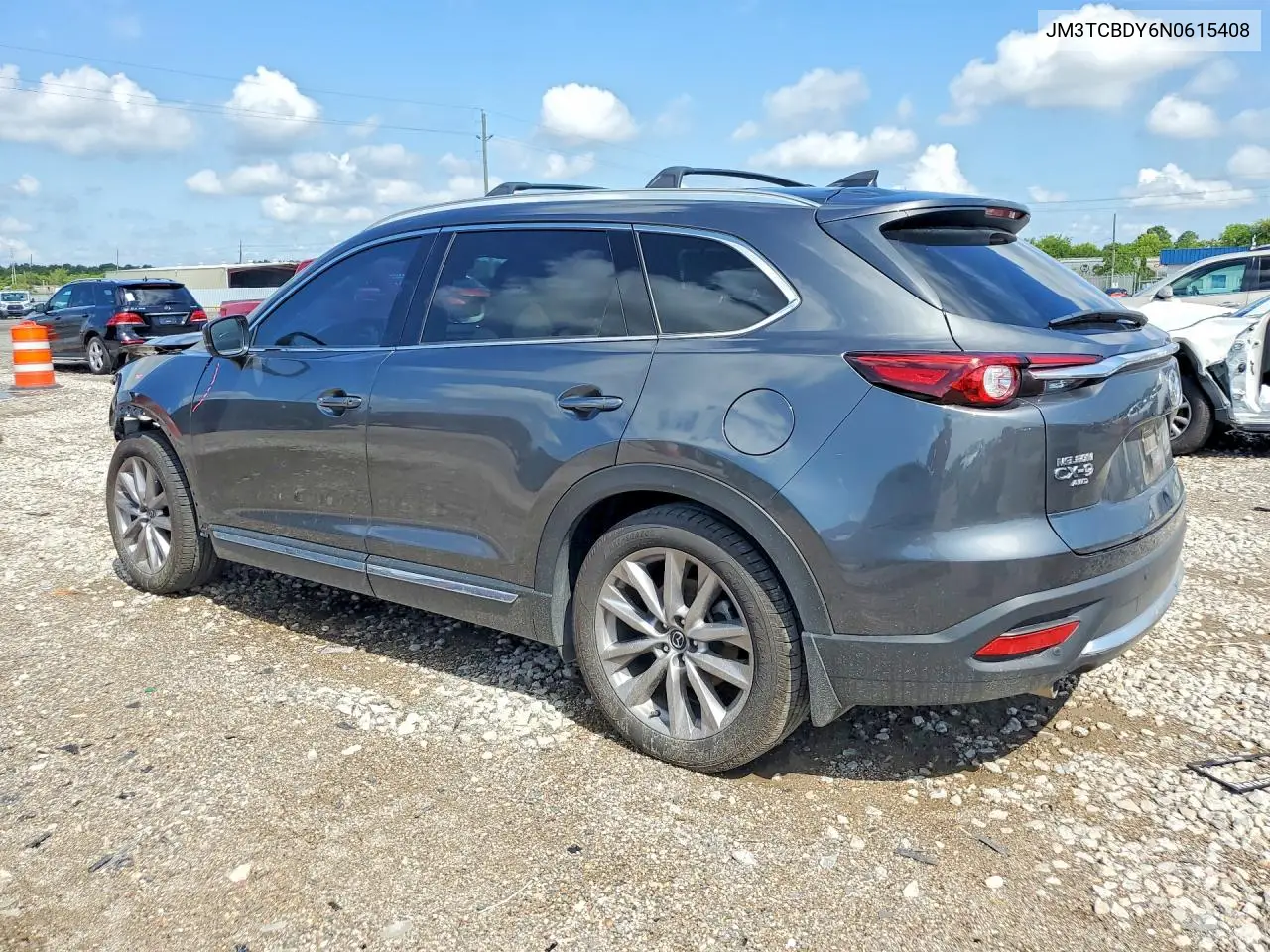 2022 Mazda Cx-9 Grand Touring VIN: JM3TCBDY6N0615408 Lot: 59882146