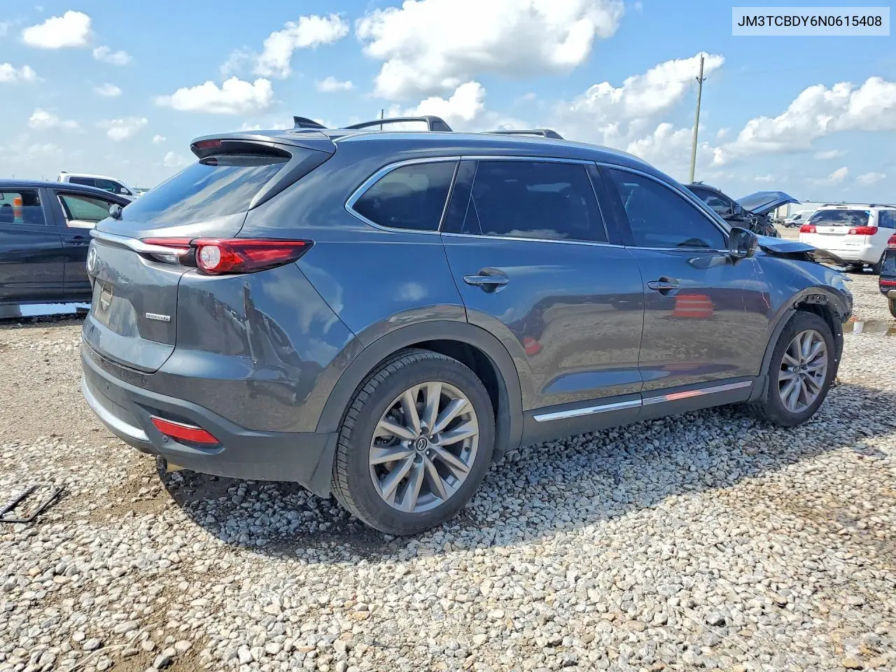 2022 Mazda Cx-9 Grand Touring VIN: JM3TCBDY6N0615408 Lot: 59882146